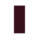 Louvered Mahogany Shutter - 2 Equal Sections - 1 Pair